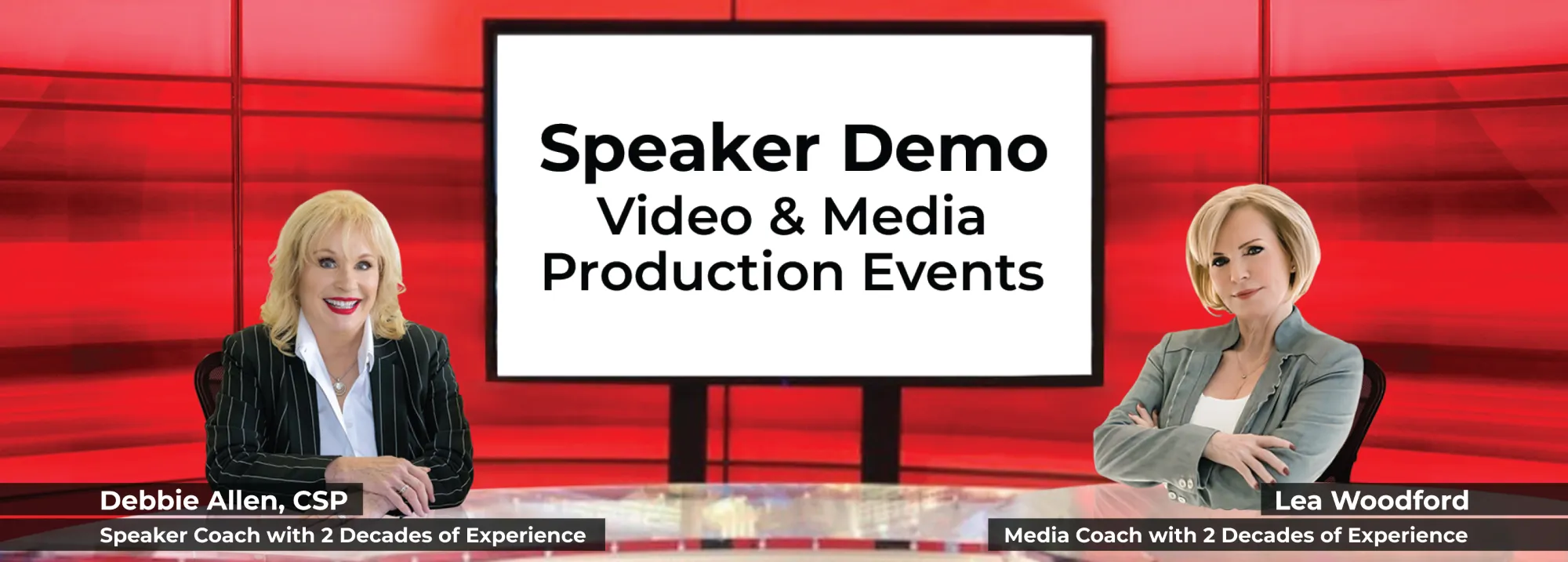speaker demo video media prod banner